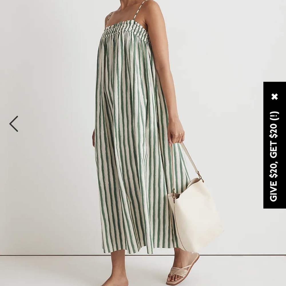 ISO MADEWELL MIDI DRESS IN XS OR S!!!!